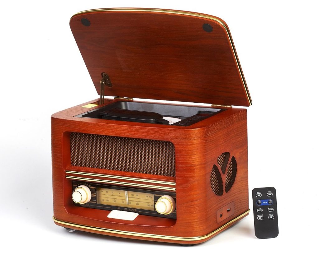 Vintage Radio, Retro Radio CD Spieler ,CD/MP3 , FMLW USB